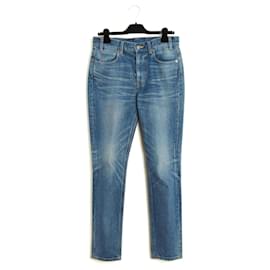 Pantalones vaqueros de denim lavado Céline Jean Tess FR40 Slim US29 por Hedi Slimane Celine