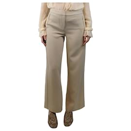 Neutral wide-leg trousers - size S - Autre Marque