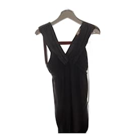 Vestido de seda negro Sandro