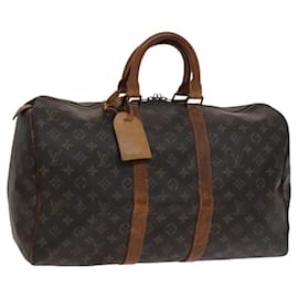 LOUIS VUITTON Monogram Keepall 45 Borsa Boston M41428 LV Auth bs22332 - Louis Vuitton