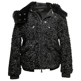 EMPORIO ARMANI Jacke T.IT 40 aus Kunstfell