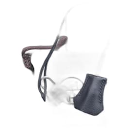 clochette et tirette hermès kelly veau epsom 26cms noir neuve dustbag cadenas argenté palladié - Hermès