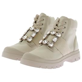 ROGER VIVIER Stivaletti T.EU 37 Tessuto - Roger Vivier