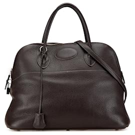 Hermès Marrone Clemence Bolide 35