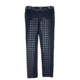 Chanel Pantaloni in Pelle Mosaico della Runway da 3$