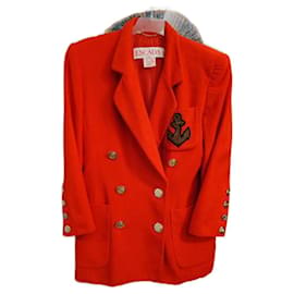Blazer rojo Escada Margareta Ley