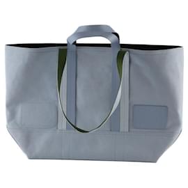 Paul Smith Bolso tote de algodón azul