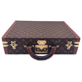 Louis Vuitton Valigetta rigida vintage con monogramma Presidente