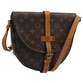 LOUIS VUITTON Monogram Chantilly GM Borsa a Spalla M51232 LV Auth th5666
