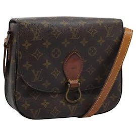 LOUIS VUITTON Monogram Saint Cloud GM Borsa a Spalla M51242 LV Auth 113452