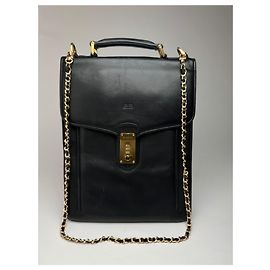 Borsa in pelle Balenciaga City vintage nera