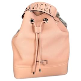 Borsa a mano Lancel in pelle rosa