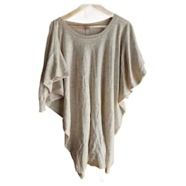 Acne Strickoberteil aus Woll-Kaschmir-Mischung Beige