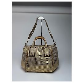 Chloé Borsa in pelle vintage Chloe 2 vie dorata