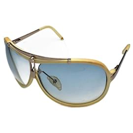 Vintage Loewe Madrid Flieger-Sonnenbrille weiß