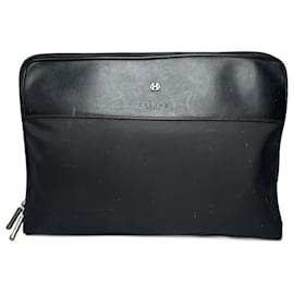Céline Clutch in pelle vintage Celine Paris nera
