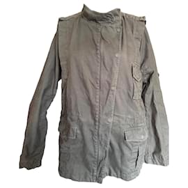 Ikks Jacke aus Baumwolle braun