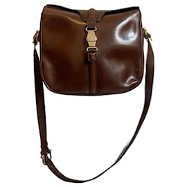 Borsa a mano Céline Triomphe in pelle marrone
