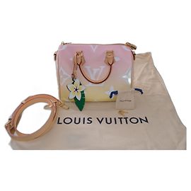Louis Vuitton Lederhandtasche Speedy Bandoulière - Am Pool