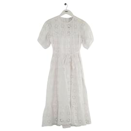 Lk Bennett Weißes Baumwollkleid