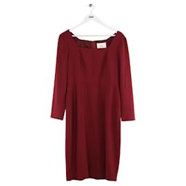 Vestido Lk Bennett Carrington Burdeos