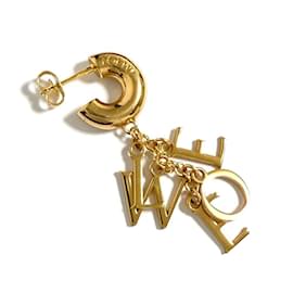 Orecchini a goccia d'oro per donna Loewe