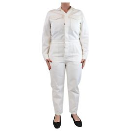Citizens of Humanity Mono de mezclilla blanca - talla L