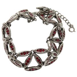 Bracciale in metallo rosso Christian Dior