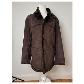 Autre Marque Vintage Kansai Yamamoto Parka Unisex Braun S/M