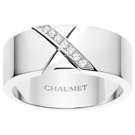 Anillo de diamante Chaumet - Oro blanco Colección Liens Évidences