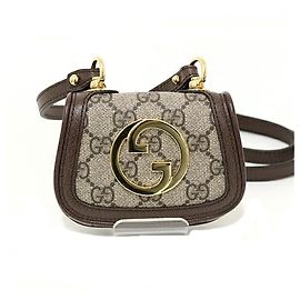 Portafoglio in pelle Gucci Blondie con tracolla