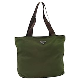 PRADA Borsa Tote in Nylon Khaki Auth bs22979 - Prada