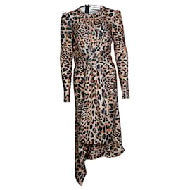 Vestido midi de leopardo Paco Rabanne x H&M