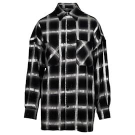 Camisa de cuadros brillante de gran tamaño Amiri - '10s