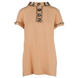 Blusa adornada con lentejuelas Moschino - años 10