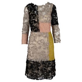 Abito in pizzo colorblock Moschino Cheap and Chic - anni '10