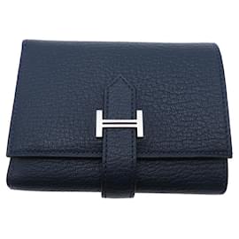 Hermès Cartera de tri-fold para mujeres Bearn Combination Hermes W Stamp 2024