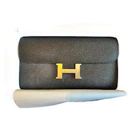 Borsa a mano Hermès Constance To Go in pelle nera