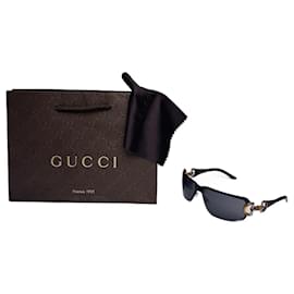 Occhiali da sole vintage Gucci in bambù