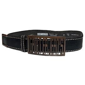 Vintage Jean Paul Gaultier Ledergürtel braun