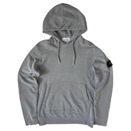 Grau Stein Insel Hoodie, Größe L. - Stone Island