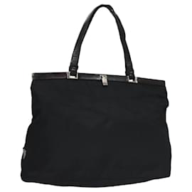 PRADA Borsa a mano in nylon nero Auth bs22998 - Prada