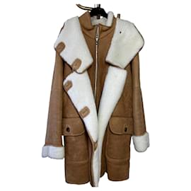 Parka Loewe oversize de piel
