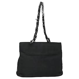 PRADA Borsa Tote Nylon Nera Auth ti2918