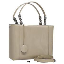 Christian Dior Borsa Maris Pearl in pelle verniciata 2way Beige MA-0949 Auth ep7794