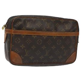 LOUIS VUITTON Clutch Compiegne 28 M51845 LV Auth ep7785