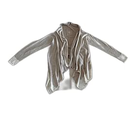 Autre Marque FROGBOX Seiden-Woll-Kaschmir-Weste oder -Jacke Größe 34-36
