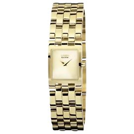 Autre Marque Orologio Citizen Eco-Drive in acciaio inossidabile dorato