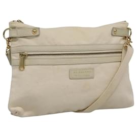 Borsa a spalla Burberry Blue Label in tela beige Auth ti2861