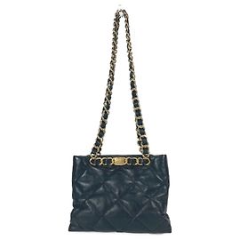 Borsa a spalla in pelle di agnello trapuntata Chanel AS3502